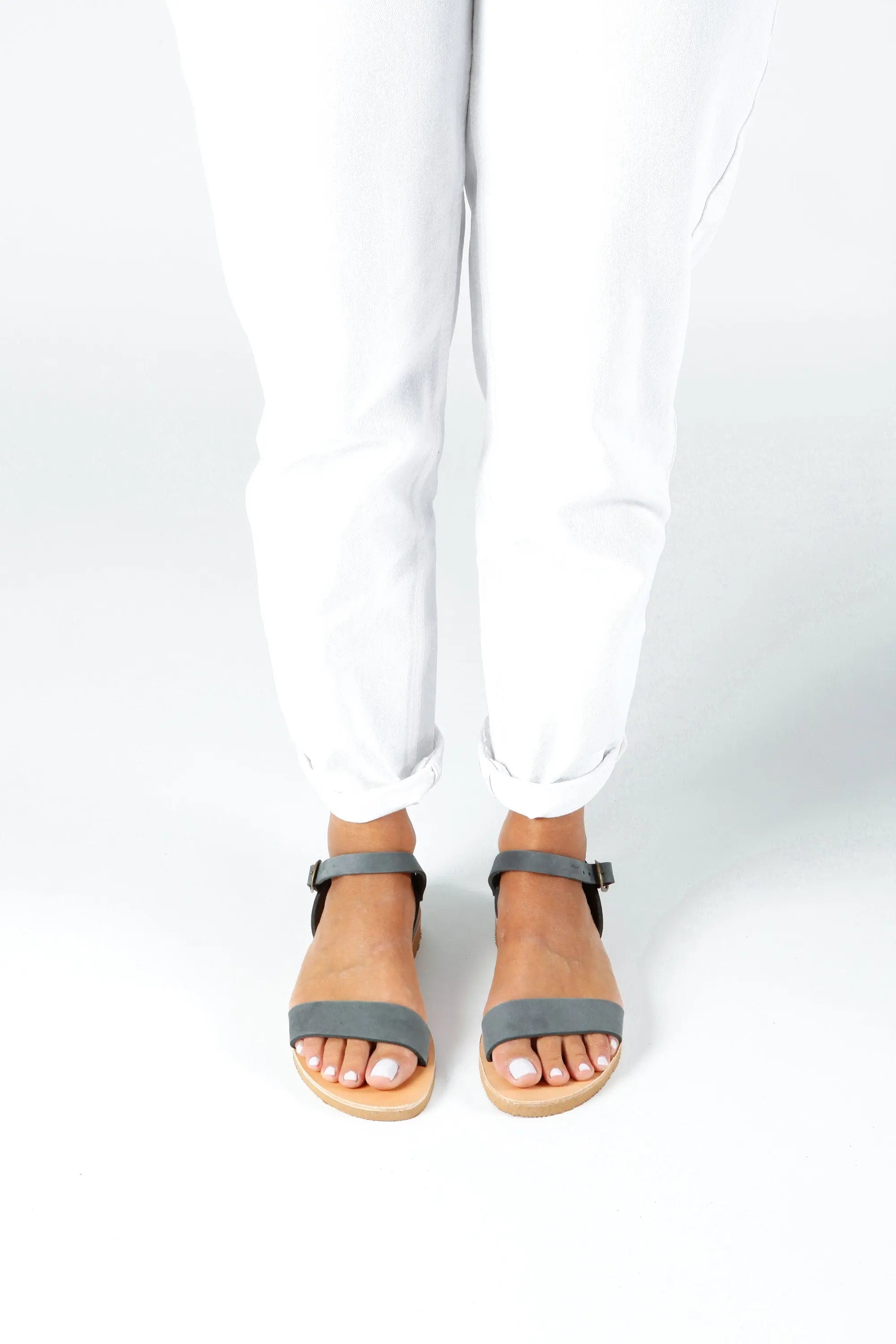 Greek Sandals Gold Leather Sandals Women Flat Summer Sandals Griechische Sandalen, Sandales Grecques dorées, Sandalias Griegas ELOUNDA