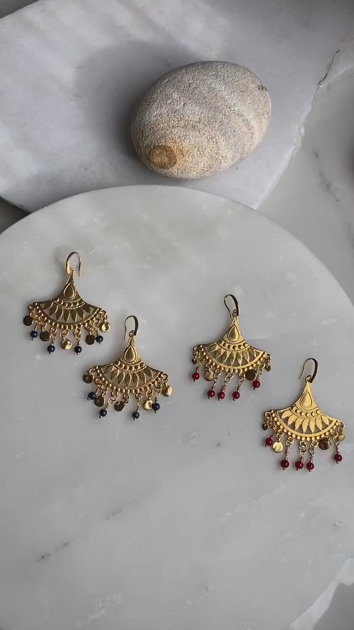 Dangle Tribal Earrings