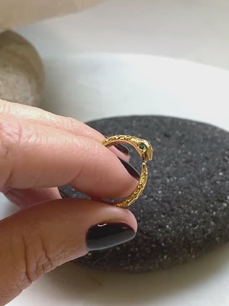 Gold Snake RING
