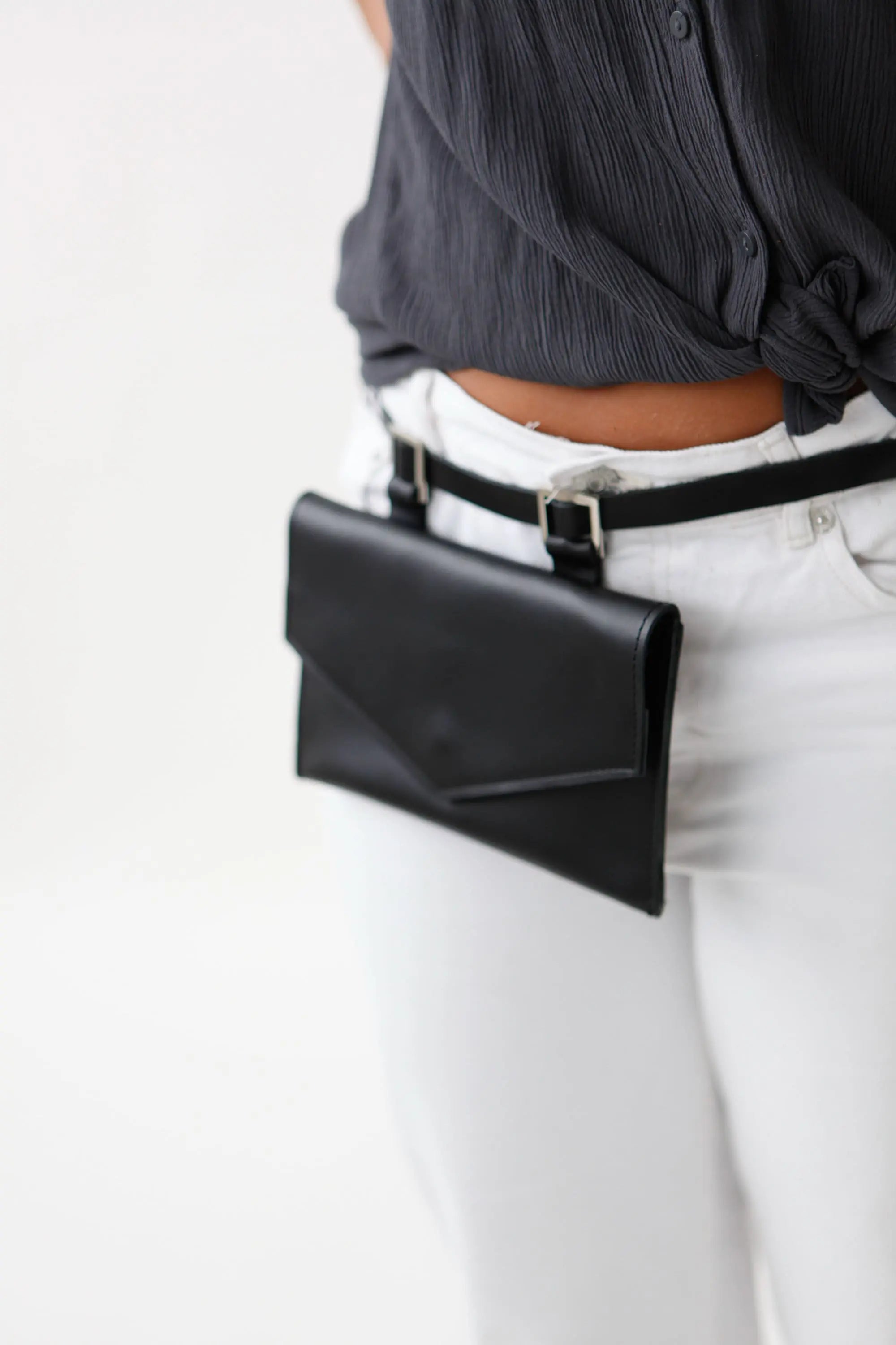 CARMELA Brown, Belt bag, Waist bag, Leather hip bag, Bum bag, Leather belt purse, Hip bag, Black pocket belt, Leather belt bag, Mini Satchel