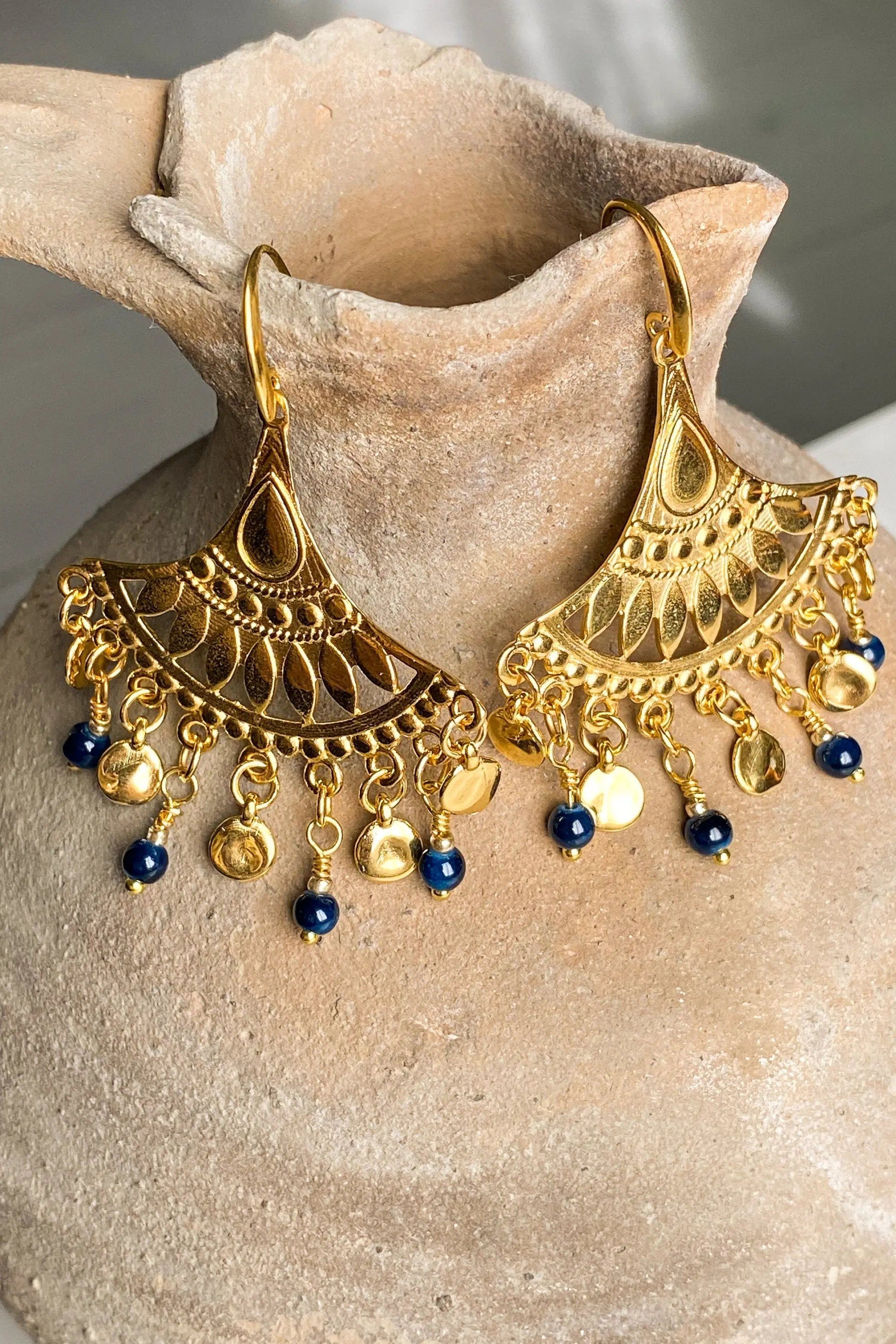 Dangle Tribal Earrings, Bijoux éthniques, Boucles d'oreilles, Boho earrings, Best friend gift, Ancient Earrings