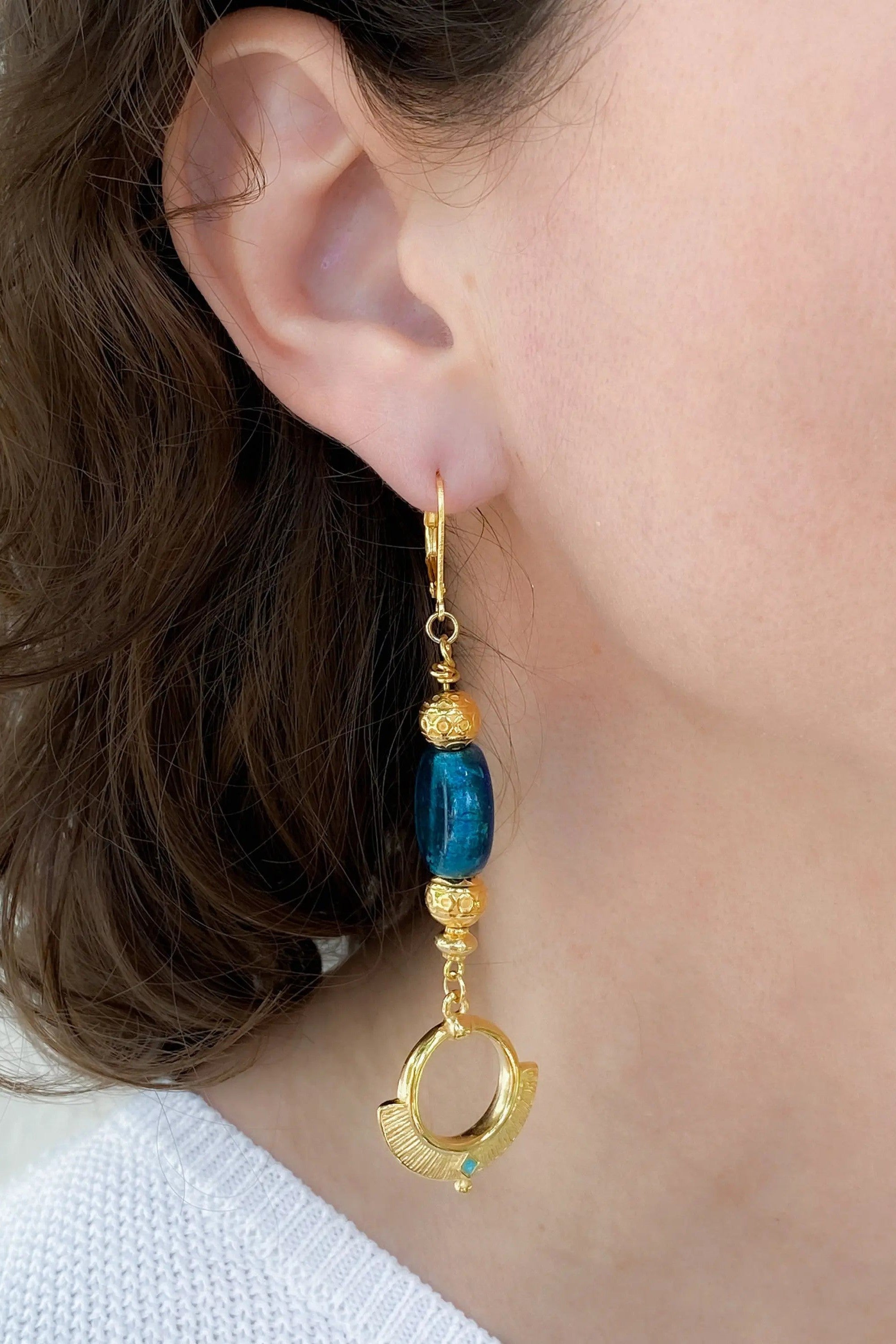 Crystal Wedding Earrings - Anna Bellagio Crystal Wedding Earrings - Anna Bellagio