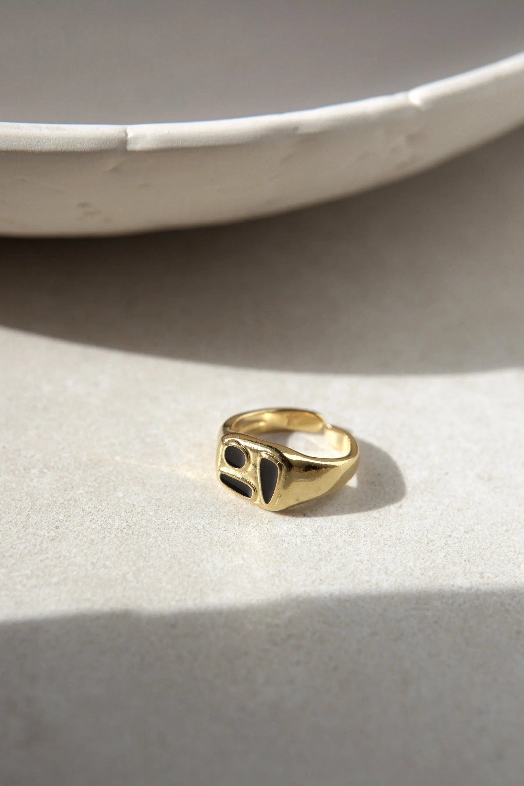 Black Forms Stamp RING
