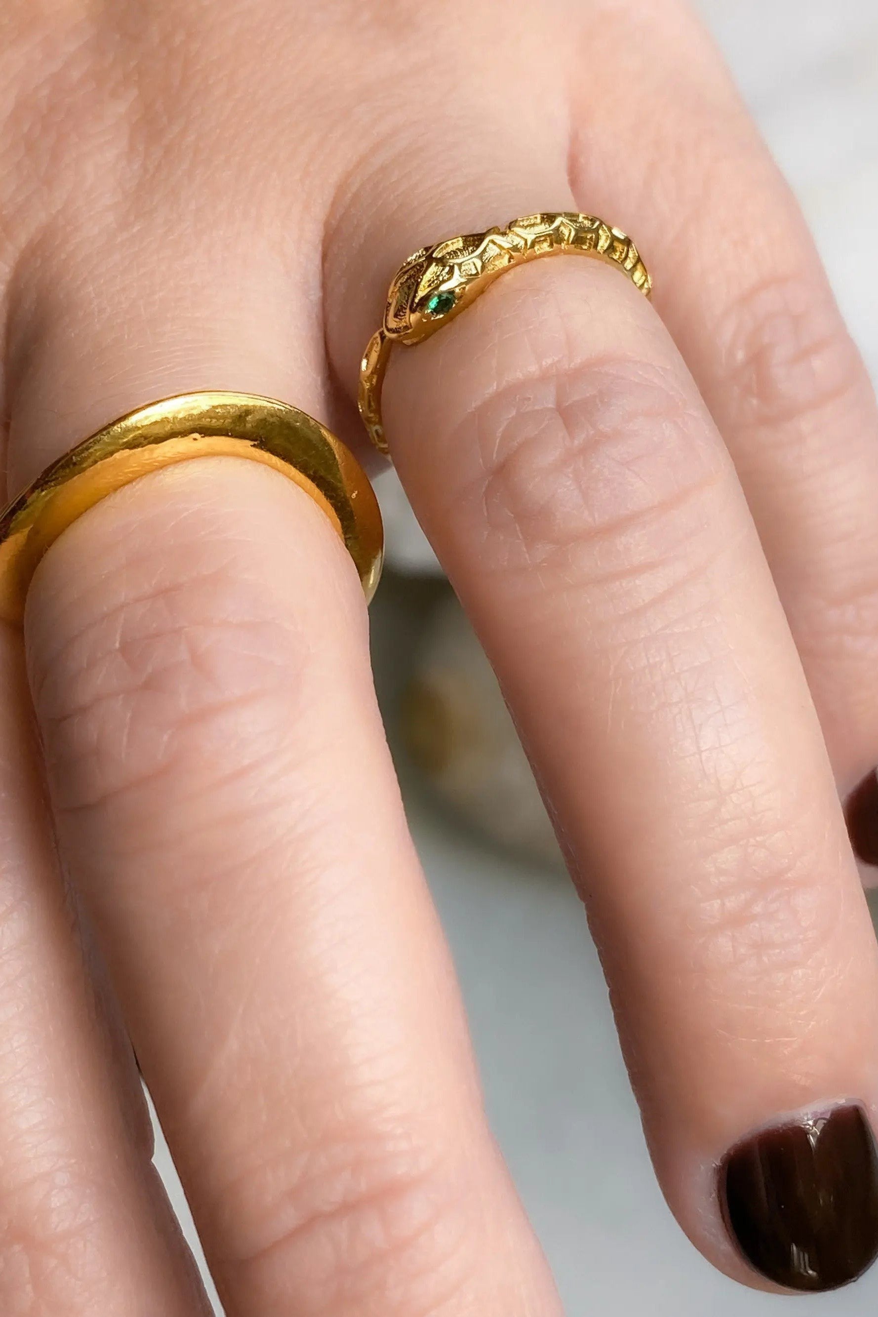 Thick Gold Band ring, Bold waved ring, 24k Gold Filled Ring, Stacking Ring, Simple Gold Ring, Adjustable Ring, Gold Ring for women