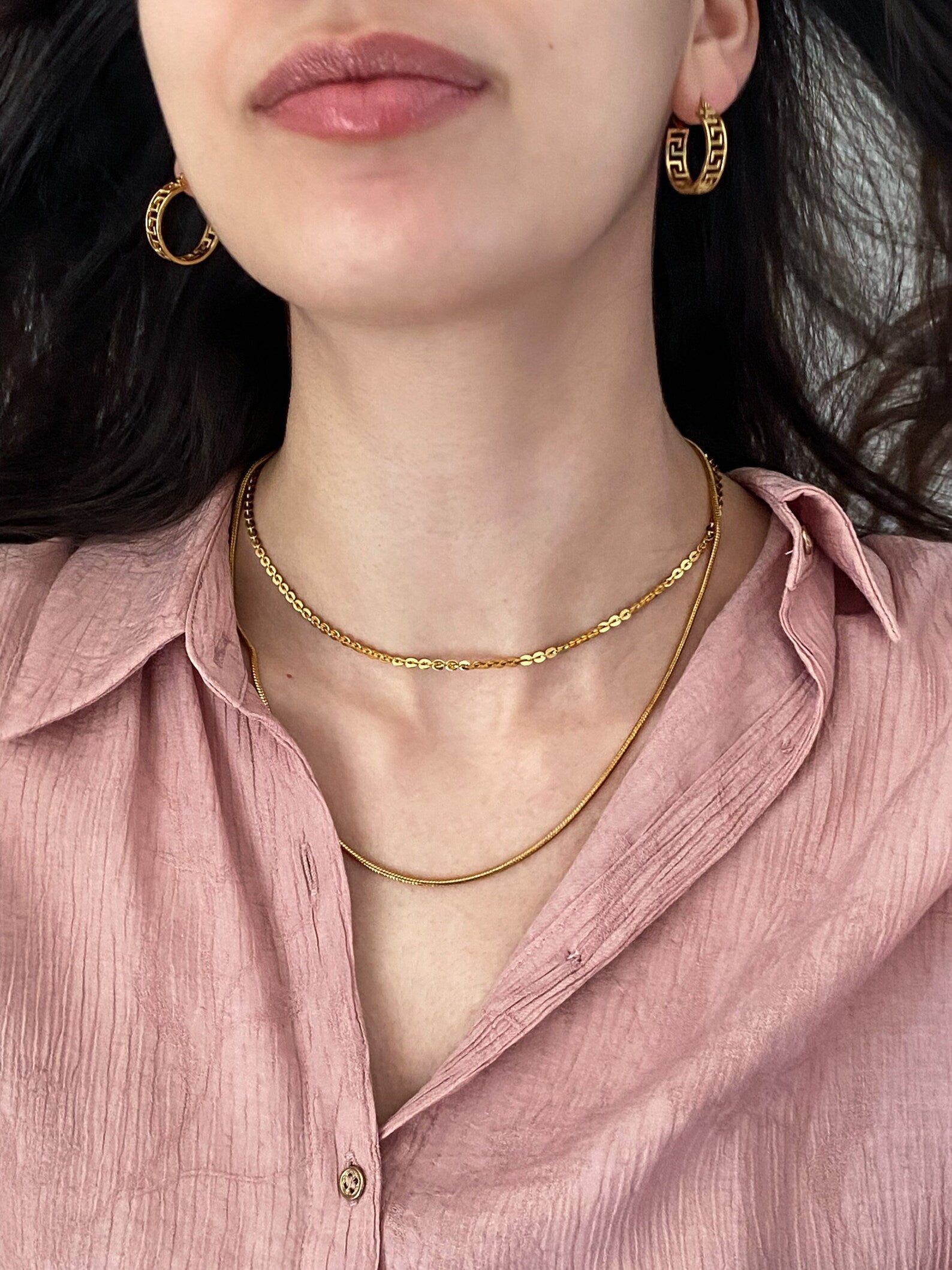 HERMINA Dainty Gold Chain