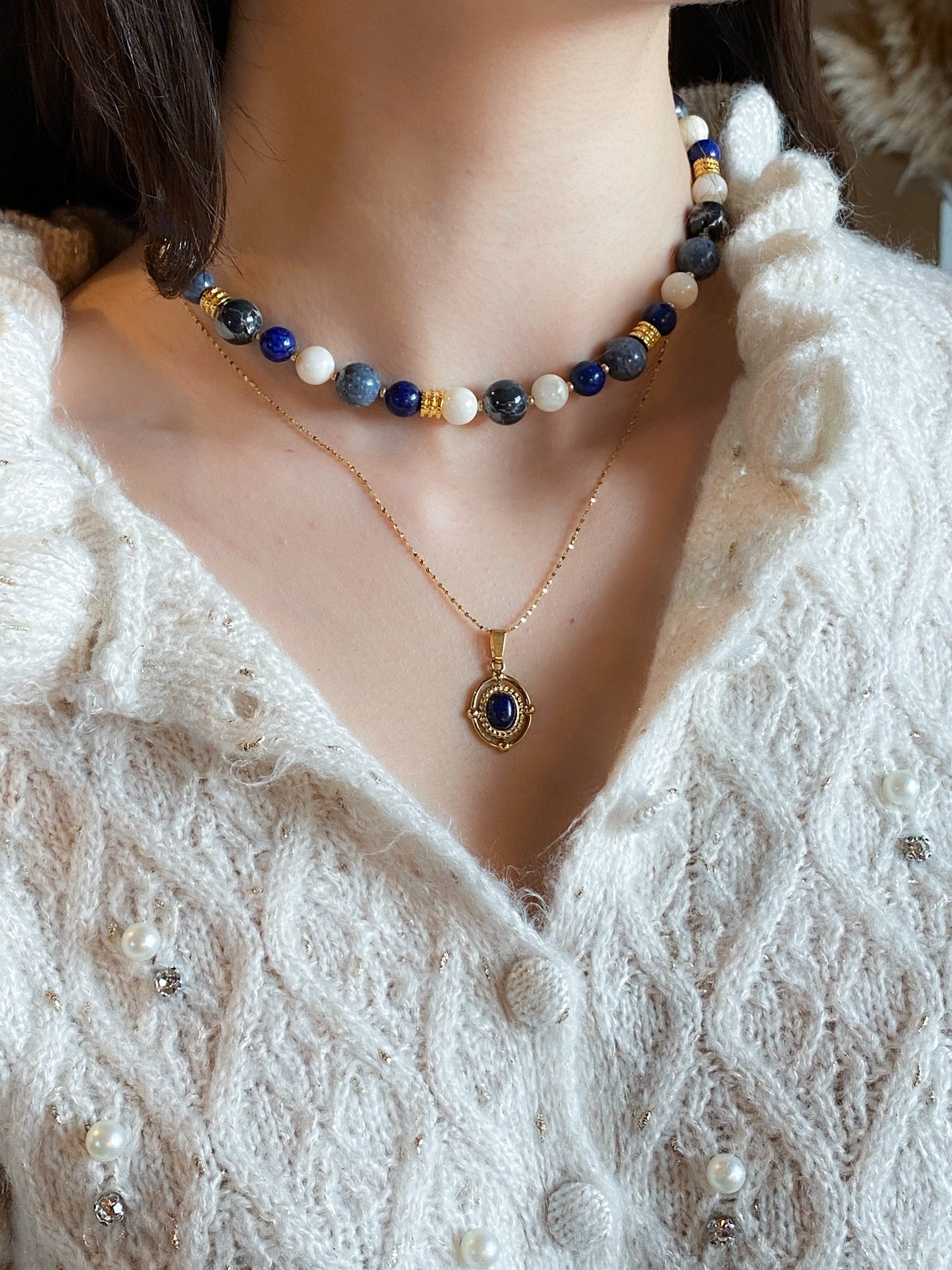 Sea coral statement necklace, Siren core aesthetic jewelry, White Shell Necklace, Summer mermaid necklace, Mum Gift, Gift for her, ZENITH