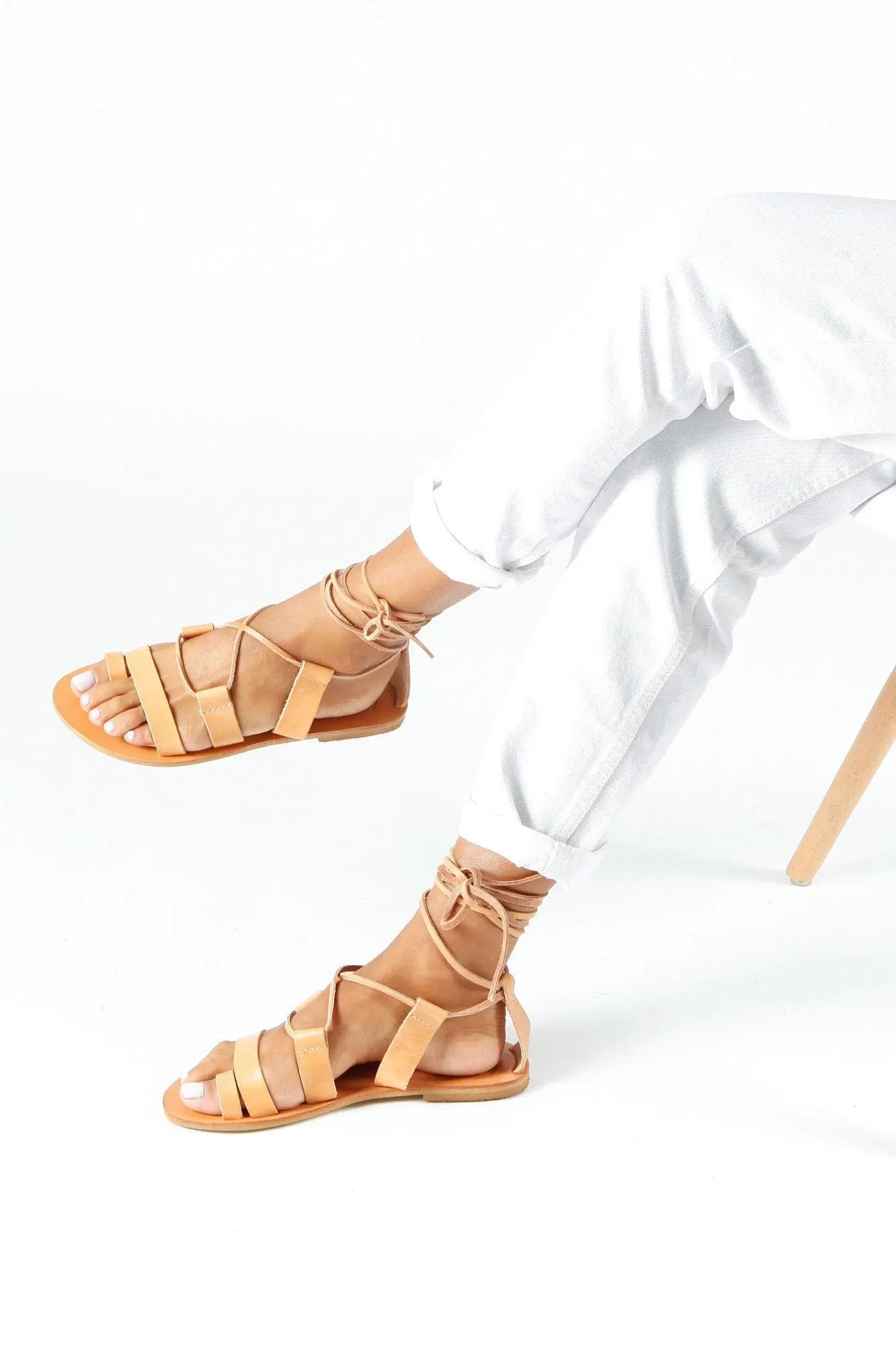 NEFELI Natural, Greek Gladiator Sandals, Lace Up Sandals, Sandales Grecques, Sandalias Gladiador Griegas, Griechische Sandalen, Spartiates