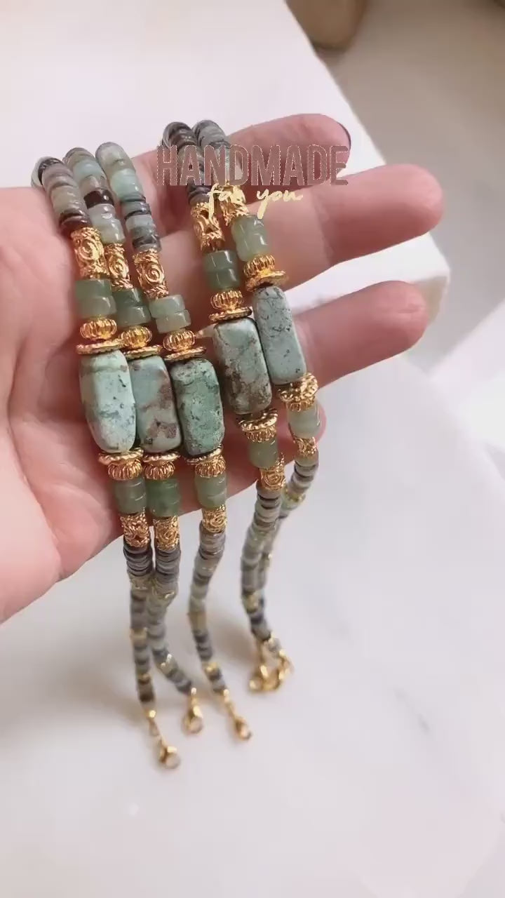 Green Summer necklace