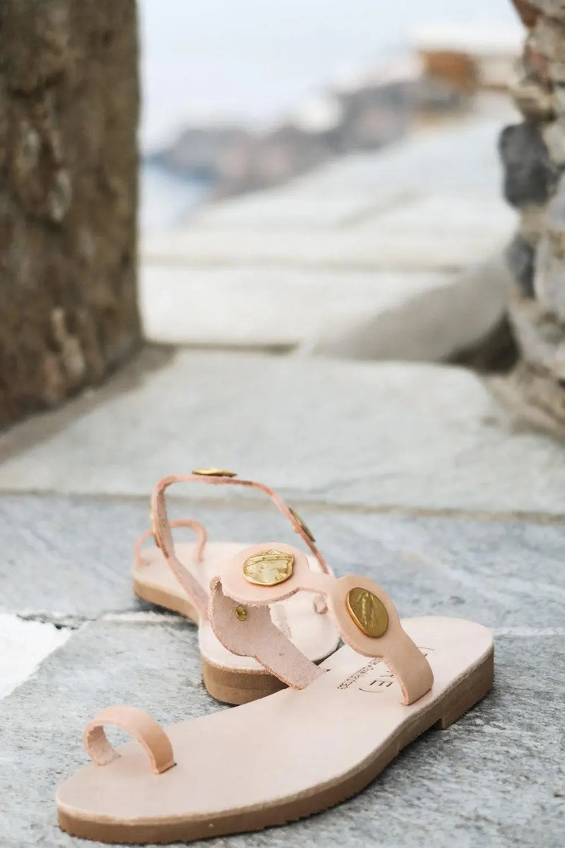 Greek Leather Sandals Ancient Greek Sandals, Sandales Grecques Femme en cuir, Sandalias Griegas,  Griechische Sandalen, THEA