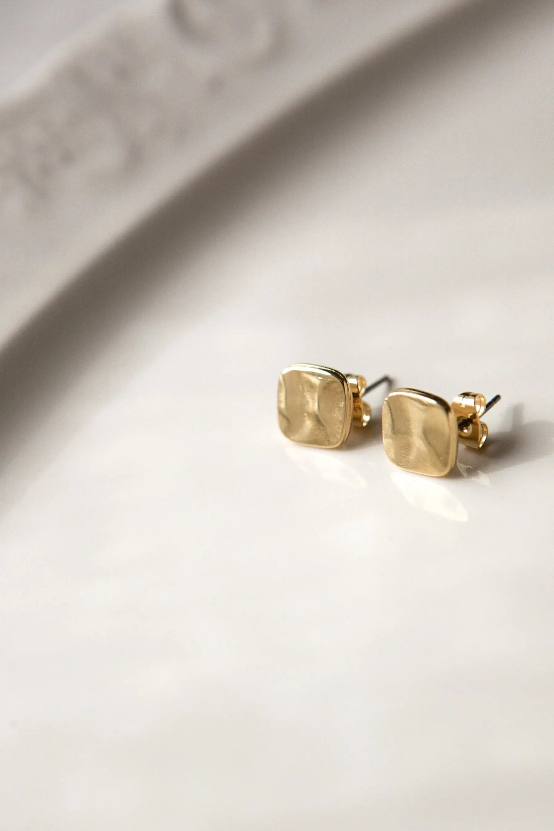 Mini Antique Square earrings