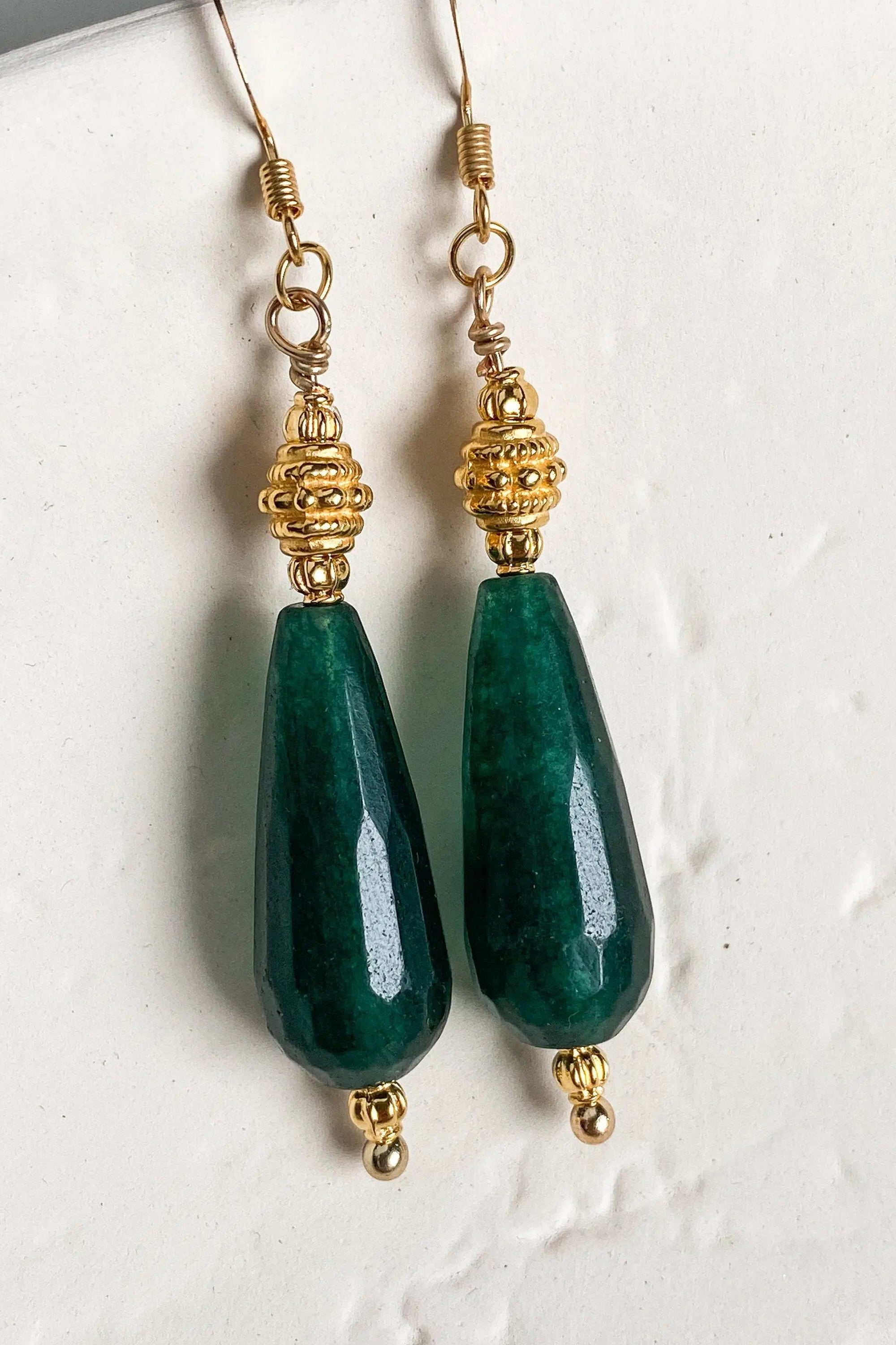 Boho Tribal Necklace, Ethnic coin Necklace with Jade Pendant, Collier femme artisanal, Jade gemstone necklace, Mothers day gift