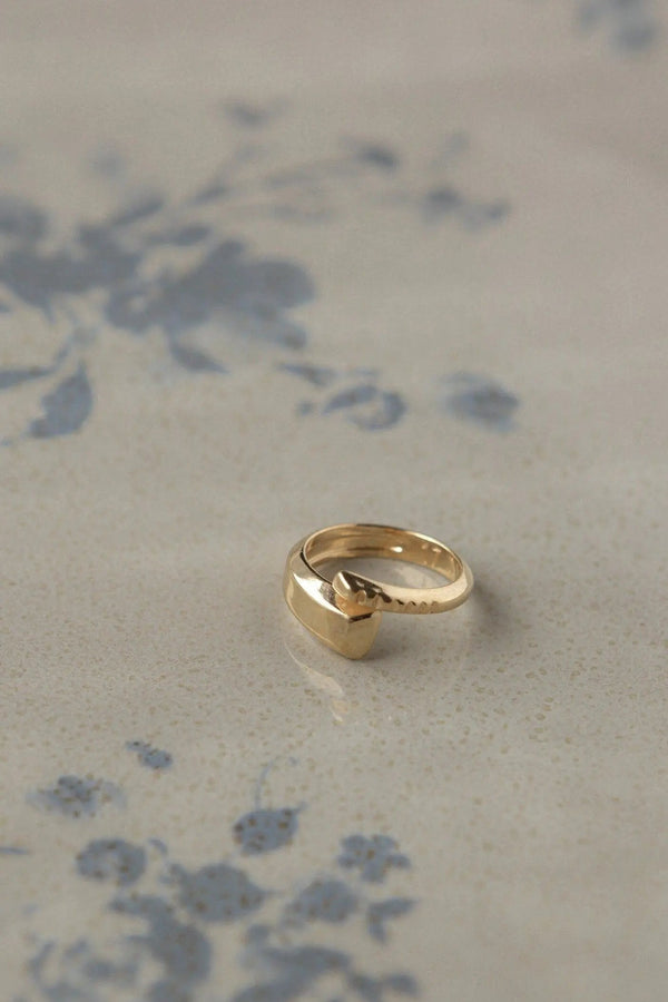 Adjustable Gold snake ring, Greek ring for women, Minimal Serpent Ring, Ethnic Boho Ring, 24K Gold plated ring, Greek jewelry