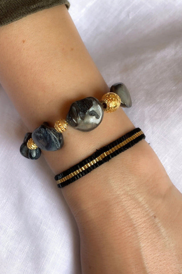 Miyuki beads bracelet, Seed bead bracelet, Friendship bracelet, Minimalist jewelry, Adjustable stackable bracelet